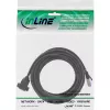 Cable de red InLine con roseta de empotrar, S/FTP (PiMf), Cat.6A, LSZH, cobre, 7,5 m