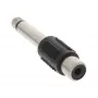 Adaptador de audio InLine 6,3mm macho RCA hembra mono 99322