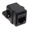 InLine Acoplador de cable de red UTP 2x RJ45 hembra para instalación