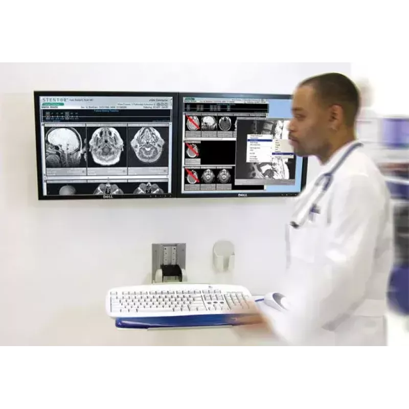 Soporte de pared Ergotron Neo-Flex doble monitor 61 cm (24