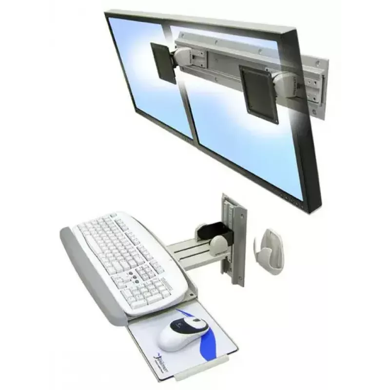 Soporte de pared Ergotron Neo-Flex doble monitor 61 cm (24