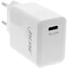 Cargador USB PD InLine un solo USB-C, Power Delivery, 20W, blanco