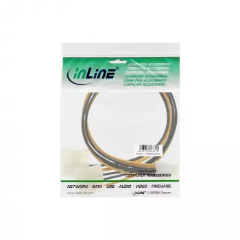 Cable adaptador de corriente InLine 2x 5,25