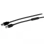 StarTech.com cable USB 2.0 A a B activo de 15m, cable USB largo para impresora, 1x USB-A (M), 1x USB-B (M) – Negro