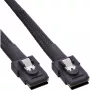 Cable SAS interno InLine, Mini-SAS SFF-8087 a Mini-SAS SFF-8087, con sideband, 0,5 m