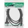 Cable de alimentación InLine Australia, para portátil, negro, 2m