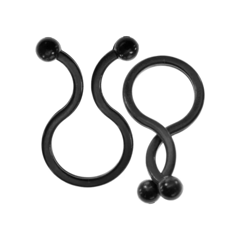 Bridas Twist InLine 22 mm, negro, 10 uds. — Sujetacables/alambres