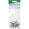 Bridas Twist InLine 22 mm, negro, 10 uds. — Sujetacables/alambres