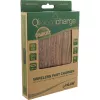 InLine Qi woodcharge, cargador rápido inalámbrico, 5/7,5/10W/15W, USB-C, sin logo