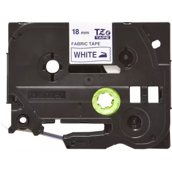 Cinta de etiquetar Brother TZE-FA4 Azul sobre Blanco