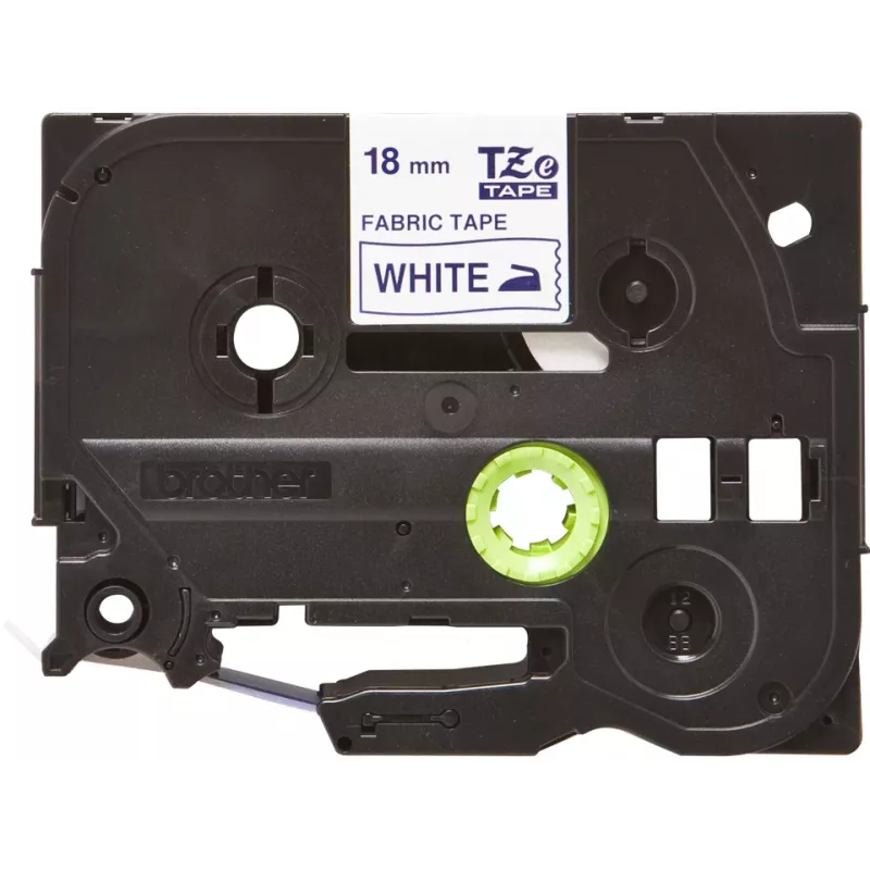 Cinta de etiquetar Brother TZE-FA4 Azul sobre Blanco