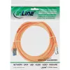 Cable de red InLine S/FTP PiMF Cat.6A libre de halógenos 500MHz naranja 2m