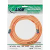 Cable de red InLine S/FTP PiMF Cat.6A libre de halógenos 500MHz naranja 5m
