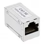 Adaptador InLine Cat.5e, totalmente apantallado, metal, 2x RJ45 H/H, 1:1