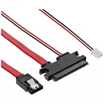 Cable SATA InLine para Banana PI con conexión de datos y alimentación, 0,35 m