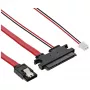 Cable SATA InLine para Banana PI con conexión de datos y alimentación, 0,35 m