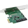 Tarjeta de interfaz InLine 2 puertos SATA 6Gb/s x1 PCIe 2.0 RAID 0 / 1 / SPAN