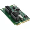 Tarjeta InLine Mini-PCIe 2.0 2x SATA 6Gb/s RAID 0 / 1 / SPAN
