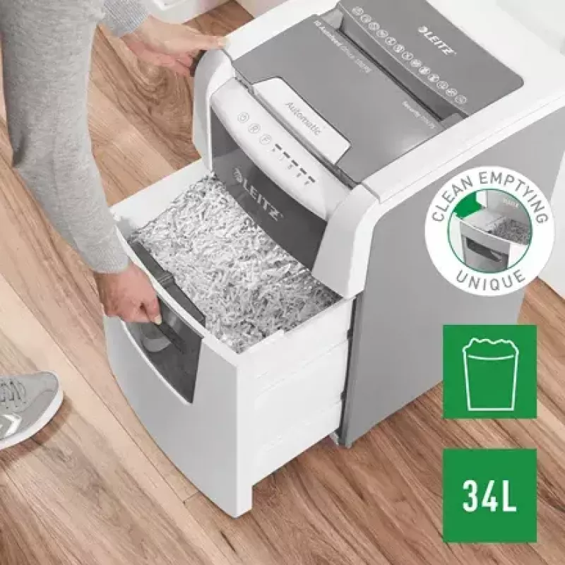 Leitz IQ Autofeed Small Office 100 destructora de documentos automática P5