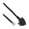 Cable InLine TAE-N, TAE-N / RJ11 6P4C, 10m
