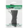 Cable InLine TAE-F para Telekom/Siemens TAE-F a RJ11 6P4C M/M, 1 m