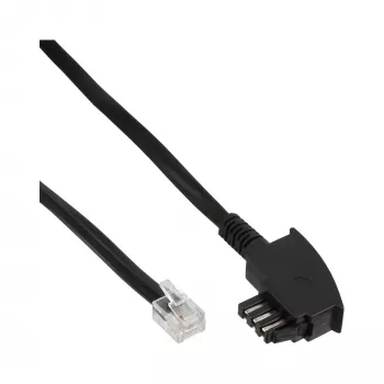Cable InLine TAE-N alemán TAE-N / RJ12 6P6C, 20m