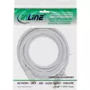 Cable HDMI High Speed con Ethernet InLine, M/M, blanco, contactos dorados, 7,5 m