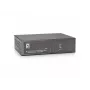 LevelOne Switch Fast Ethernet PoE de 8 puertos, 802.3at/af PoE, 4 salidas PoE, 65W