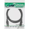 InLine Cable HDMI High Speed giratorio, con Eth., AM/AM, negro, contactos dorados, 3m