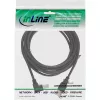InLine Cable USB 2.0, en ángulo, Type-A macho / B macho, negro, 1m