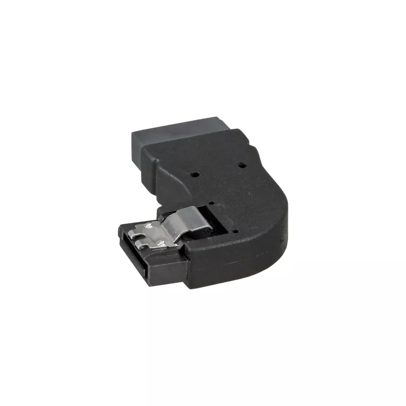 InLine Adaptador SATA macho / hembra en ángulo recto 27700D
