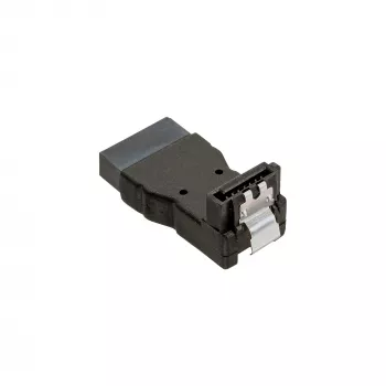 Adaptador SATA InLine conector macho conector hembra acodado hacia abajo 27700B