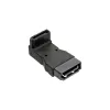 Adaptador SATA InLine conector macho conector hembra acodado hacia abajo 27700B