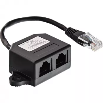 Splitter ISDN InLine 69932B 1 -> 2 0,15 m con resistencias