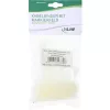 Bridas de cable con campo de etiquetado InLine 200mm x 2,5mm 100 uds., blanco, 200 mm, 3 mm, 2,5 mm, 109 g, 120 mm
