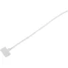 Bridas de cable con campo de etiquetado InLine 100 mm x 2,5 mm, nailon, 100 uds.