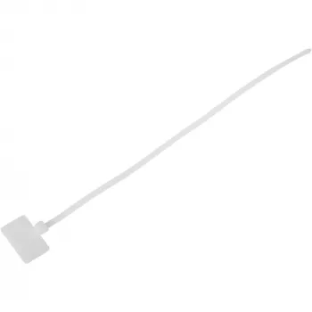 Bridas de cable con campo de etiquetado InLine 100 mm x 2,5 mm, nailon, 100 uds.