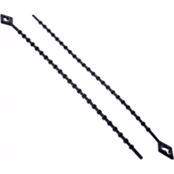 Bridas de cable InLine 150 mm negro, pack de 100 – cintas de fijación para cables