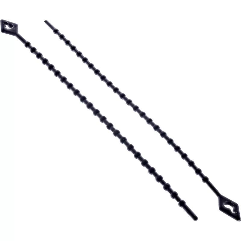 Bridas de cable InLine 100 mm negro, pack de 100 — 100 mm de longitud, negro, 100 uds.