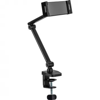 Soporte de tablet InLine 55721S negro pinza hasta 12,9