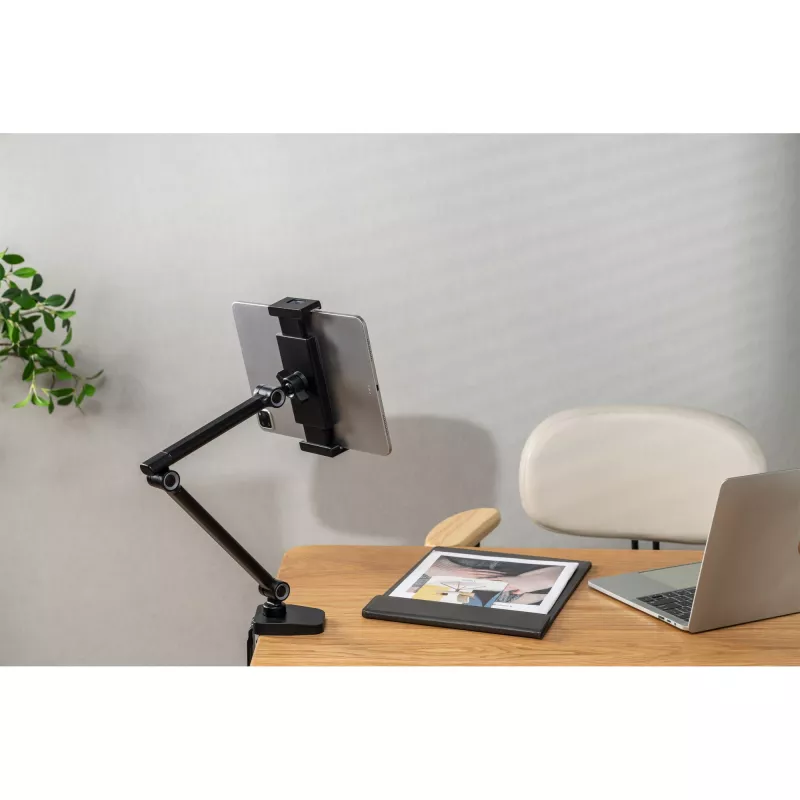 Soporte de tablet InLine 55721S negro pinza hasta 12,9