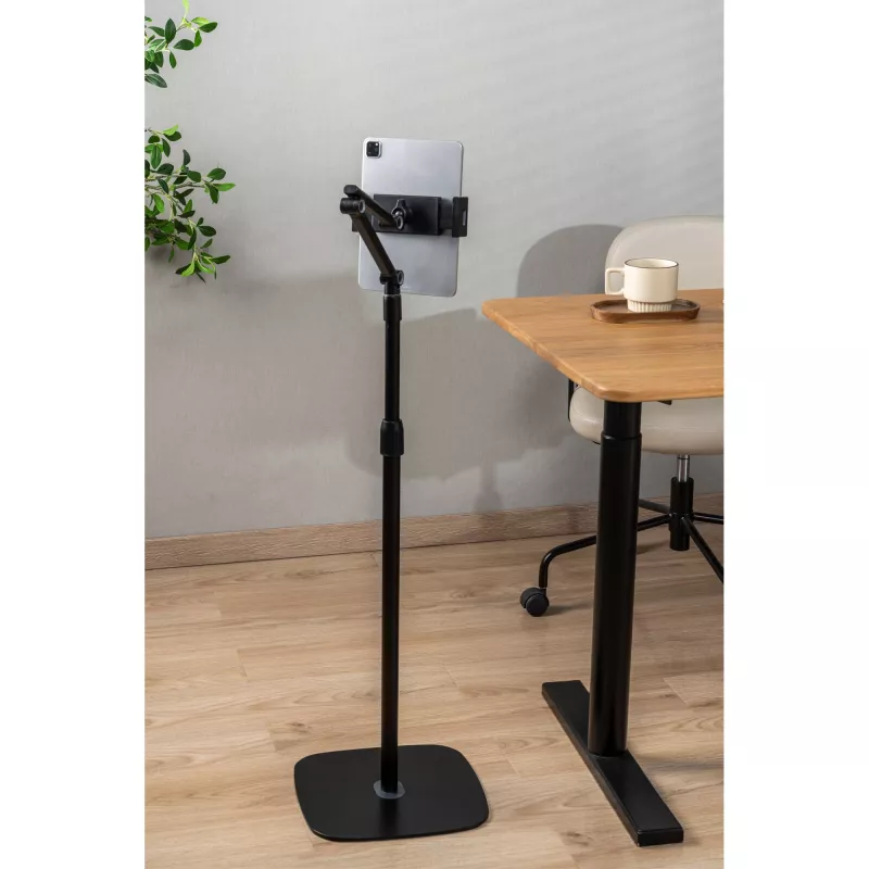 Soporte de tablet InLine con base de metal, hasta 12,9 inch, negro