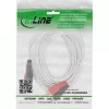Cable RCA InLine 2x conector RCA macho/macho dorado 7 m