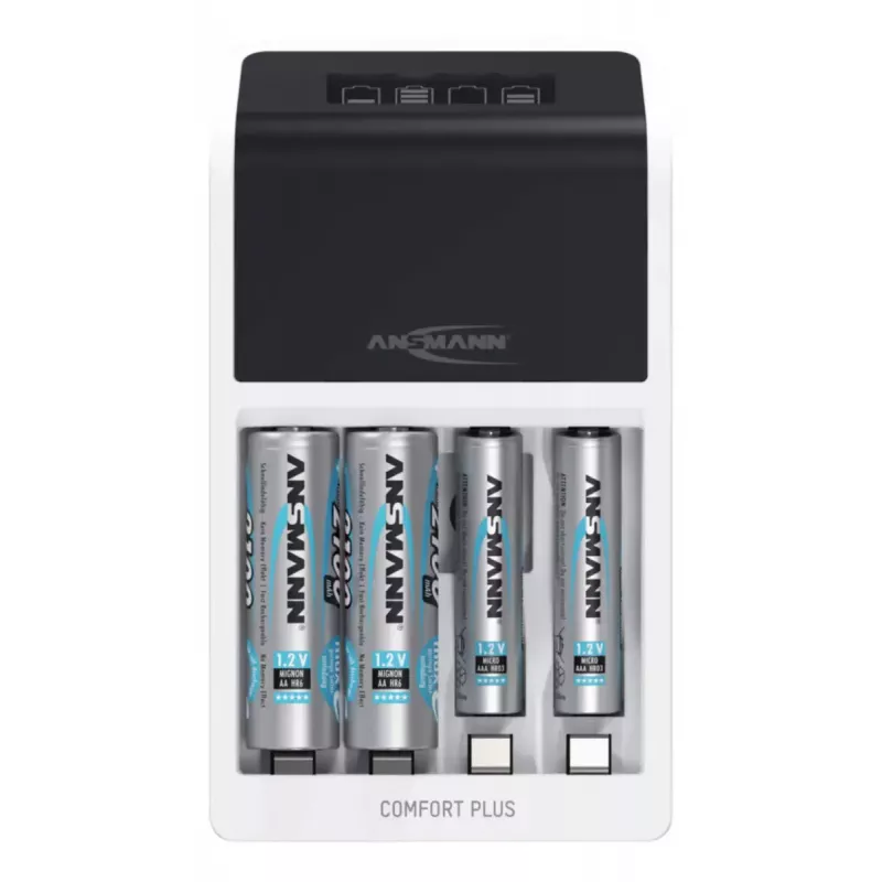 Cargador de baterías Ansmann Comfort Plus