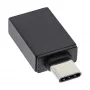 Adaptador USB 3.2 Gen.2 InLine, USB-C macho a USB-A hembra, OTG
