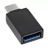 Adaptador USB 3.2 Gen.2 InLine, USB-C macho a USB-A hembra, OTG