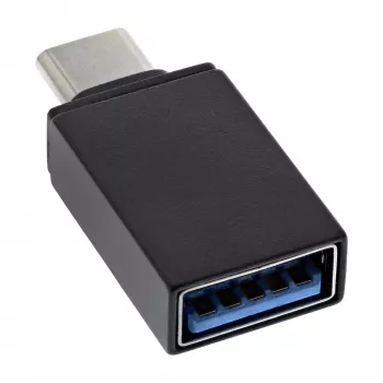 Adaptador USB 3.2 Gen.2 InLine, USB-C macho a USB-A hembra, OTG