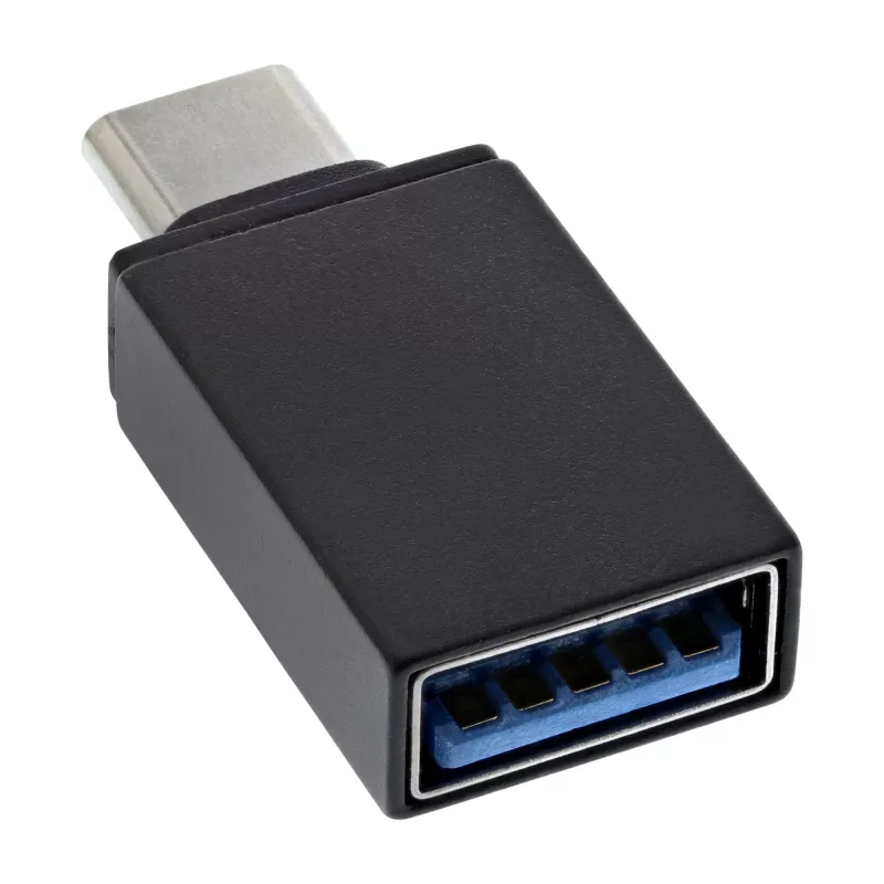Adaptador USB 3.2 Gen.2 InLine, USB-C macho a USB-A hembra, OTG