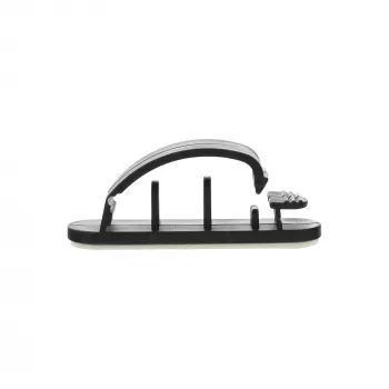 Bolsa organizadora de cables con cinta adhesiva, InLine 5,4 cm de ancho, 10 uds., negro