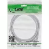 Cable de alimentación InLine, CEE 7/7 recto / 3 polos IEC C13 macho, gris, 5 m
